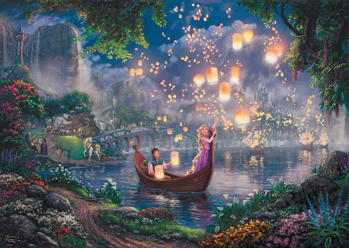 Disney: Kinkade - Rapunzel - 1000 Brikker