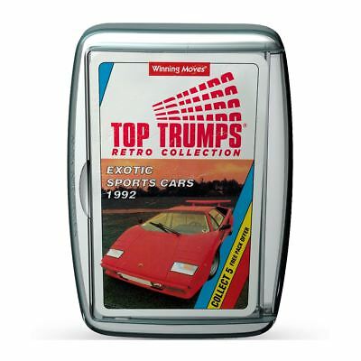 Top Trumps: Exotic Sports Cars 1992 - Retro Collection