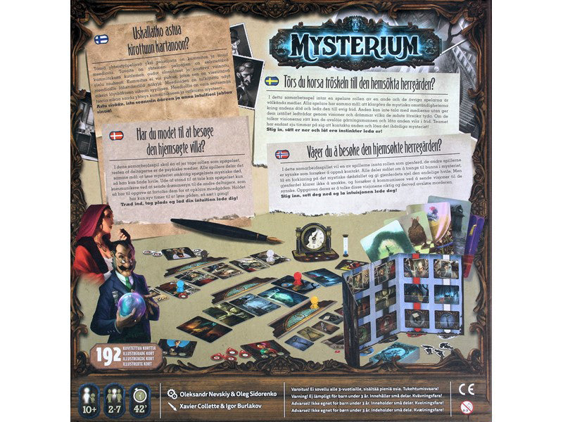 Mysterium - På Dansk; Mysteriespil; Brætspil