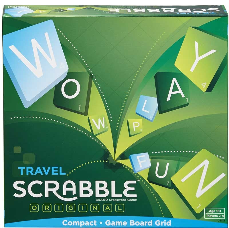 Travel Scrabble - på engelsk