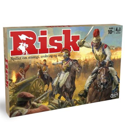 Risk - På Dansk; Familiespil; Strategispil; Brætspil