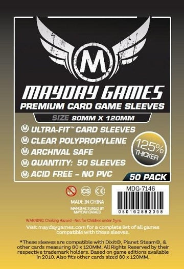 Mayday Games Sleeves Magnum 80x120 mm