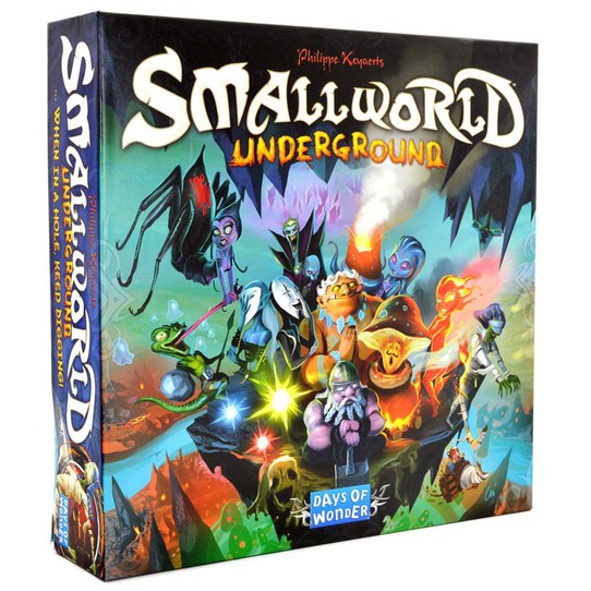 Small World - Underground; Brætspil