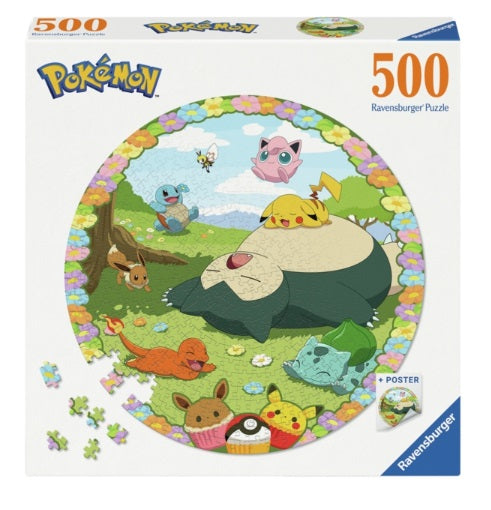 Puslespil - Pokémon: Circle Of Colors - Blomstring, 500 brikker