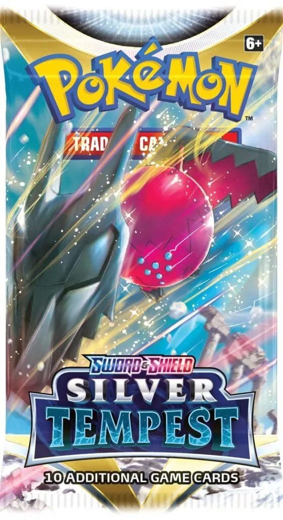 Pokémon Sword & Shield 12: Silver Tempest Booster Pakke