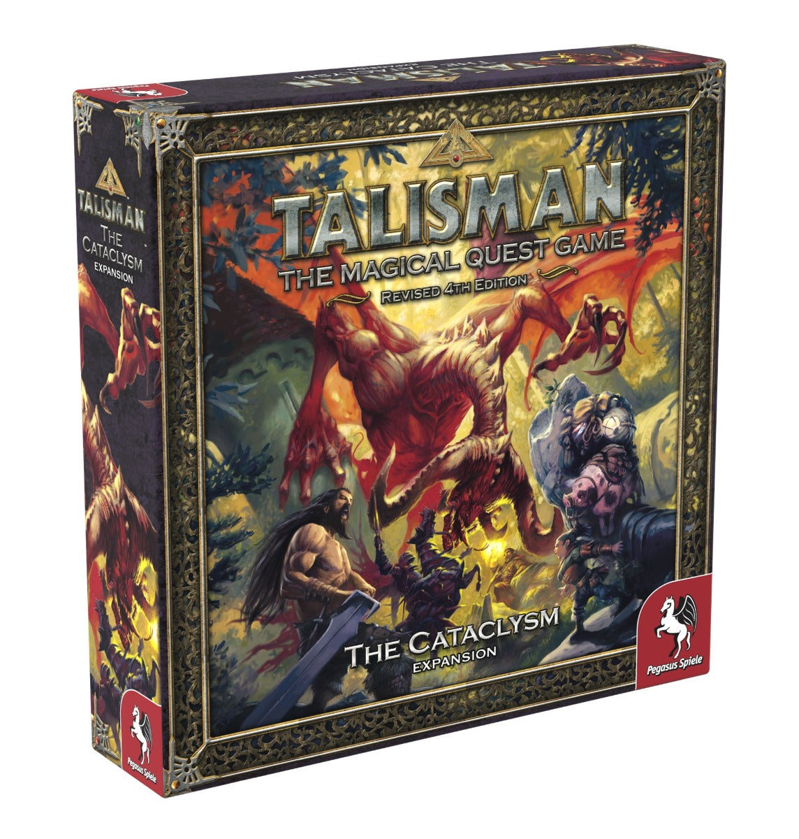 Talisman - The Cataclysm, udvidelse, expansion, Talisman 4th ed., adventure, eventyr, brætspil, boardgame, 