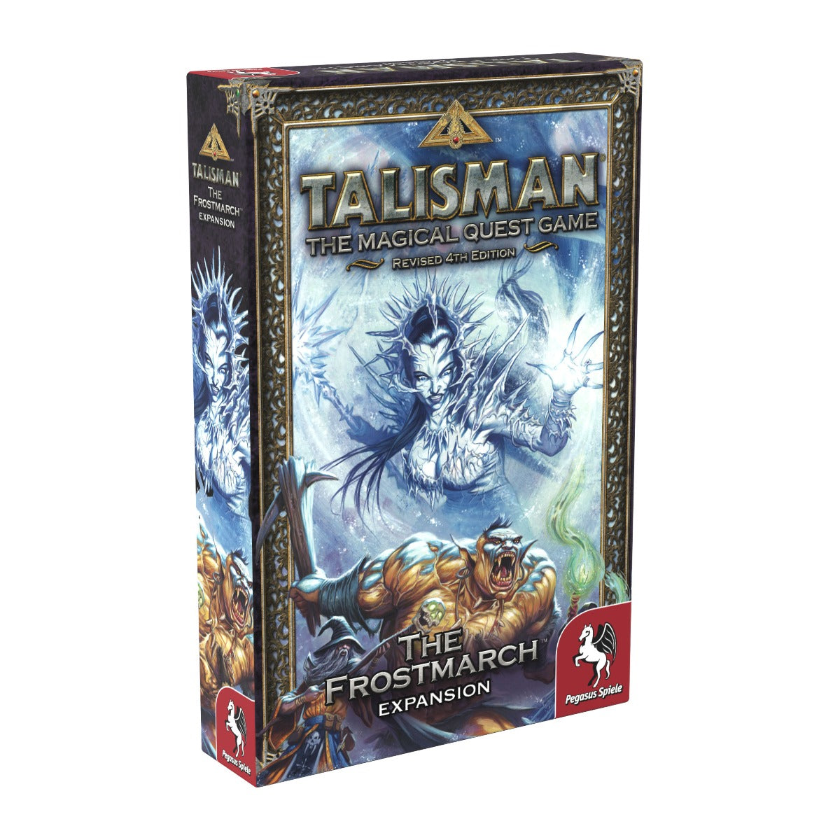 Talisman 4th ed., The Magical Quest Game, The Frostmarch, Expansion, Udvidelse, Pegasus Spiele, Eventyr, Adventure