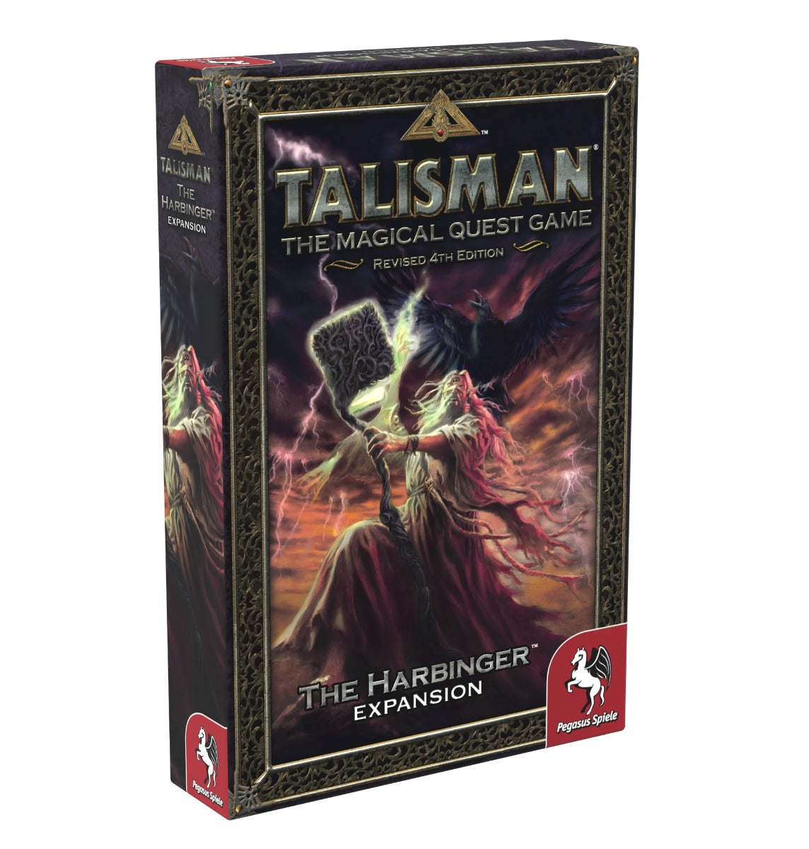 Talisman Revised 4th Edition, The Magical Quest Game, Expansion, Udvidelse, The Harbinger, Pegasus Spiele