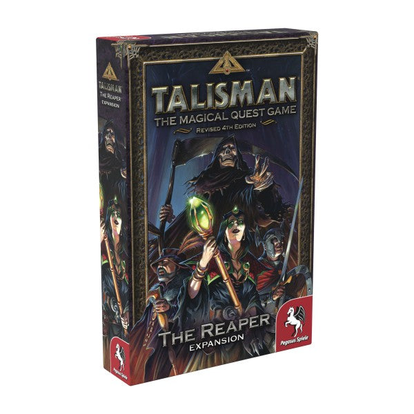 Talisman, The Reaper, The Magical Quest Game, Udvidelse, Expansion, Pegasus Spiele, Games Workshop, Adventure, Eventyr