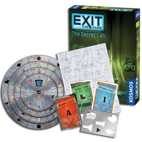 Exit: The Secret Lab - På Engelsk; Escape game