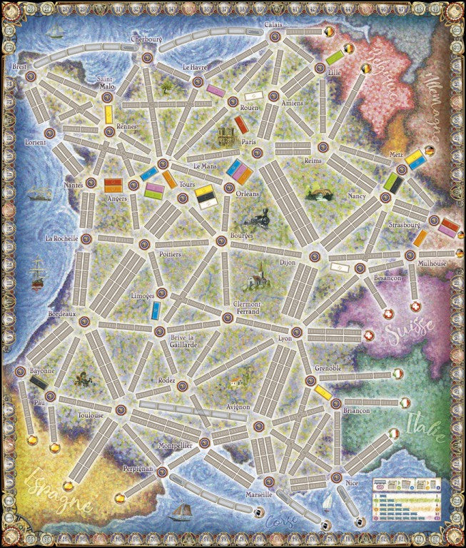 Ticket to Ride: Map Collection #6 - France