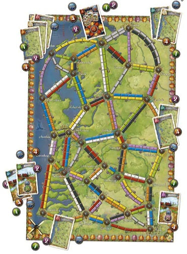 Ticket To Ride: Map Collection #4 - Nederlandene