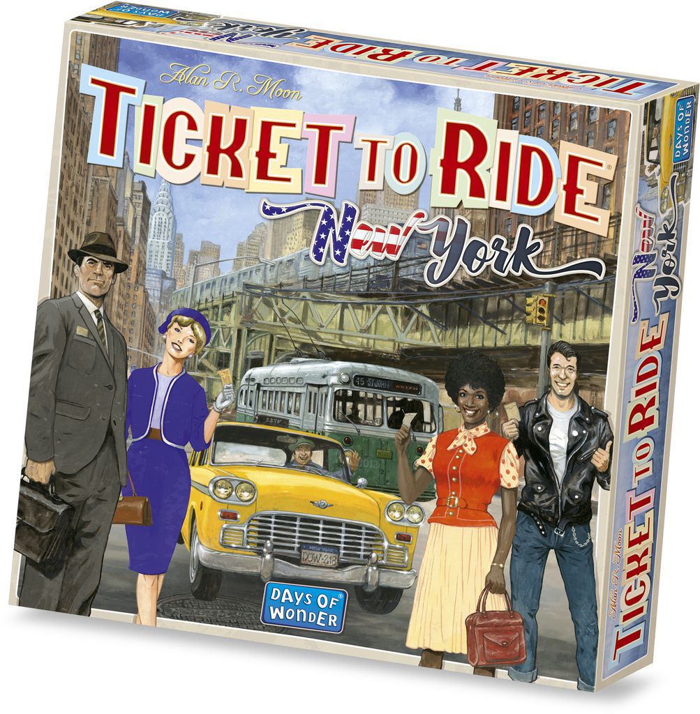 Ticket To Ride: New York - På dansk