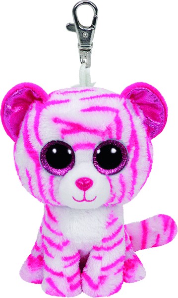 TY Beanie Boos ASIA - white tiger clip