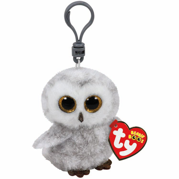 TY Beanie Boos OWLETTE - white owl clip