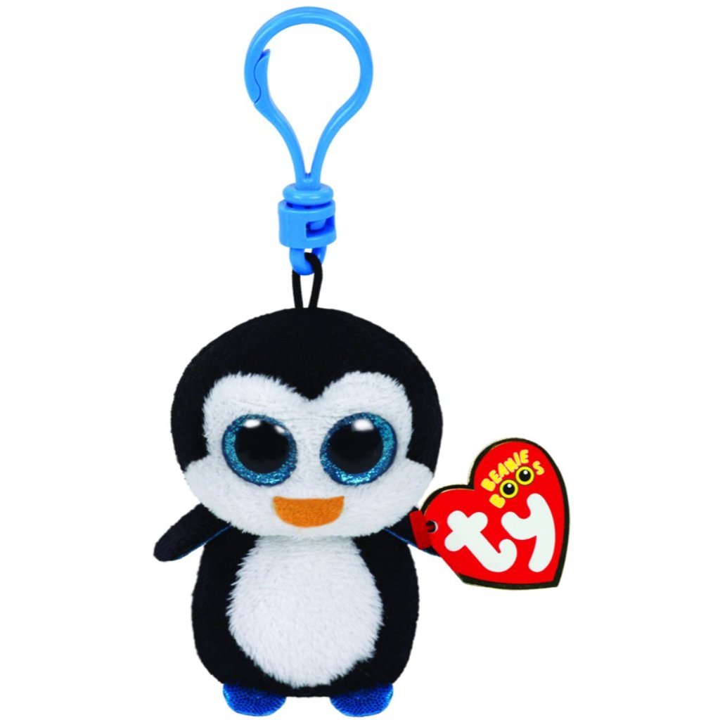 TY Beanie Boos WADDLES - pinguin clip