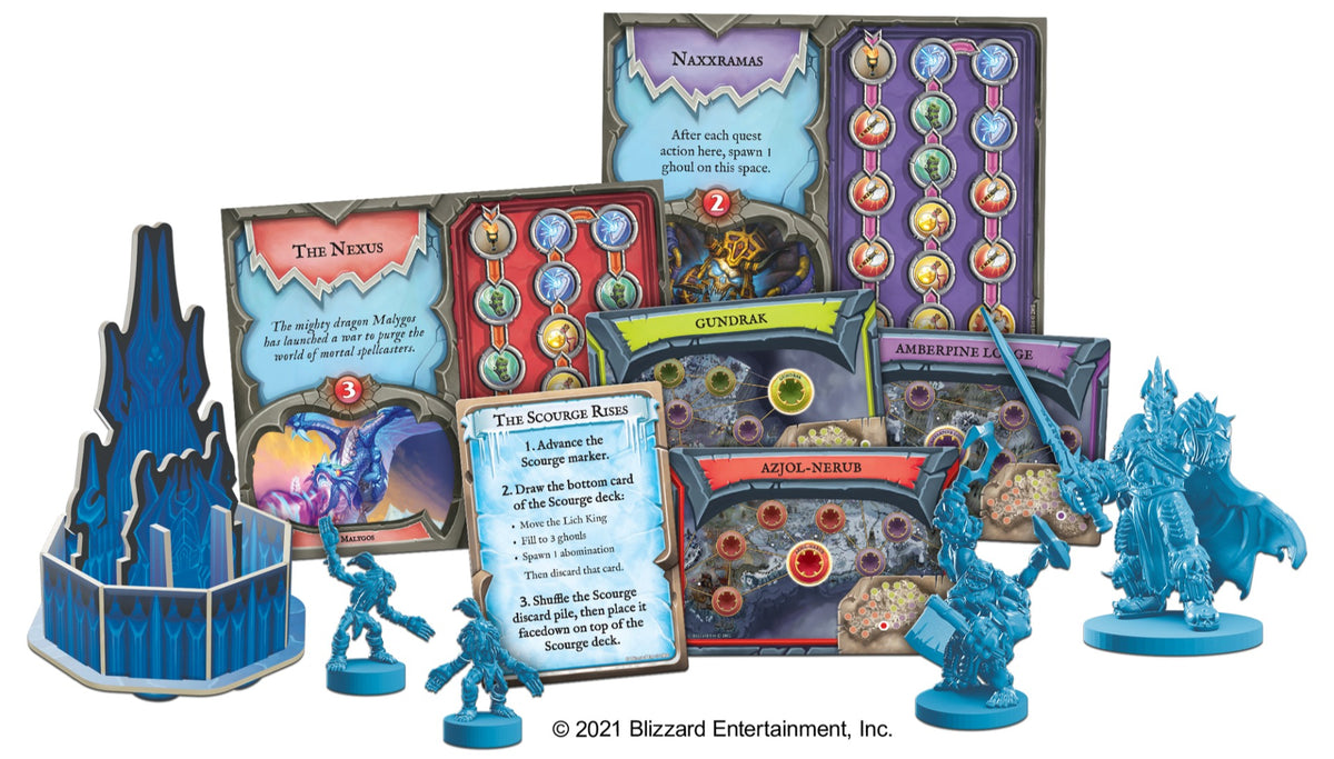 World of Warcraft: Wrath of the Lich King – A Pandemic System Board Game