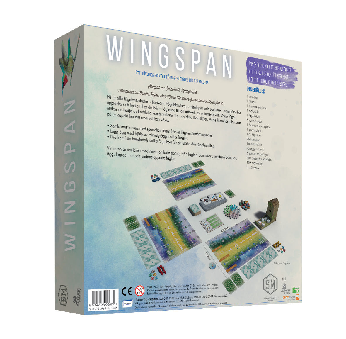 Wingspan - på dansk brætspil