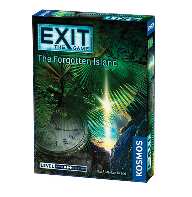 EXIT: The Forgotten Island, brætspil, coop, mystery game, 