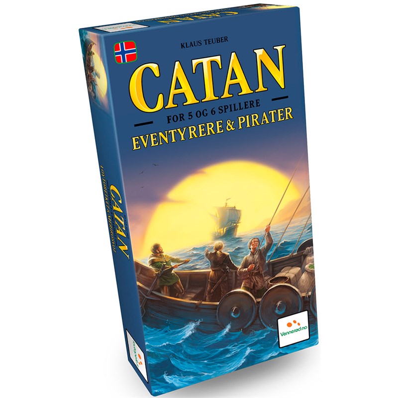 Catan: Eventyrere & Pirater for 5-6 spillere (Settlers)