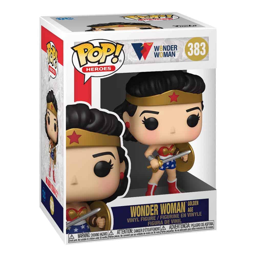 Funko Pop! - Heroes: Wonder Woman Golden Age #383