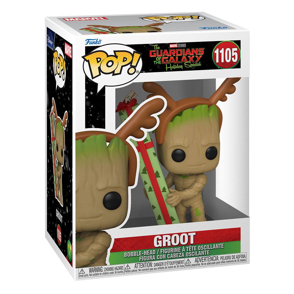 Funko Pop! The Guardians of the Galaxy Holiday Special: Groot #1105