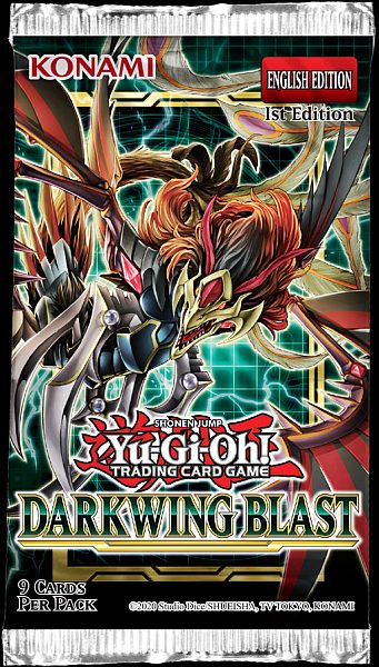 Yu-Gi-Oh! - Darkwing Blast Booster Pakke