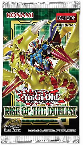Yu-Gi-Oh - Rise of the Duelist Booster pakke