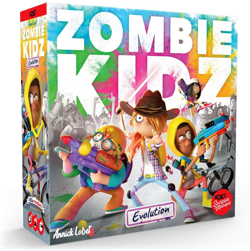 Zombie Kidz Evolution, Zombies, Coop, Strategy, Evolving Gameplay, Stickers